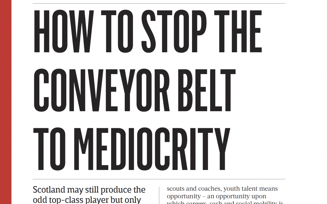 Nutmeg How To Stop The Conveyor Belt To Mediocrity Youth Development